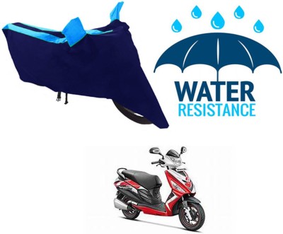 RONISH Waterproof Two Wheeler Cover for Hero(Maestro Edge, Blue)