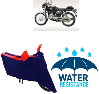 RONISH Waterproof Two Wheeler Cover for Hero(Splendor Pro Classic, Blue, Red)