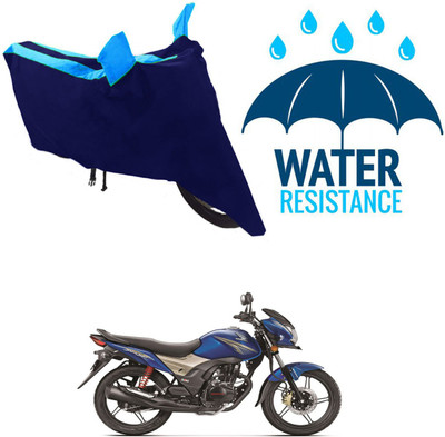RONISH Waterproof Two Wheeler Cover for Honda(CB Shine SP, Blue)