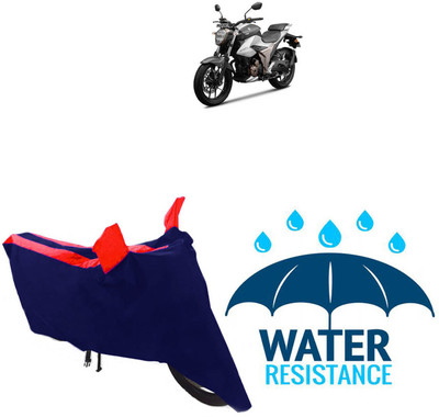 RONISH Waterproof Two Wheeler Cover for Suzuki(Gixxer, Blue, Red)