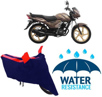 RONISH Waterproof Two Wheeler Cover for TVS(Star Euro, Blue, Red)