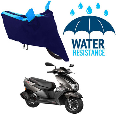 RONISH Waterproof Two Wheeler Cover for TVS(Ntorq 125, Blue)