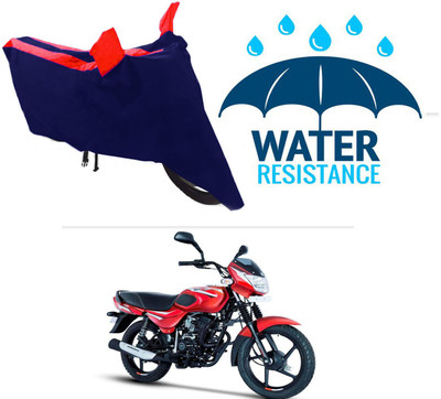 RONISH Waterproof Two Wheeler Cover for Bajaj(CT110, Blue, Red)
