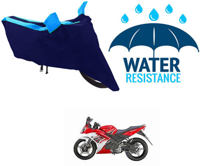 RONISH Waterproof Two Wheeler Cover for Yamaha(YZF R15 S, Blue)