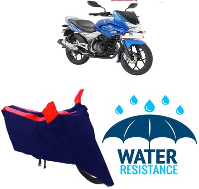 RONISH Waterproof Two Wheeler Cover for Bajaj(Discover 150 f, Blue, Red)