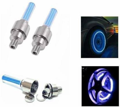 Crazy Kraft Plastic Tyre Valve Cap for Bike(Cylinder)