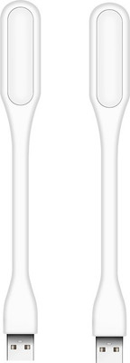 RPMSD Pack of 2 Flexible mini USB LED light Pack of 2 USB LED Lamp 5V 1.2W Portable Flexible Light with USB For Power bank Computer Led Light(With)