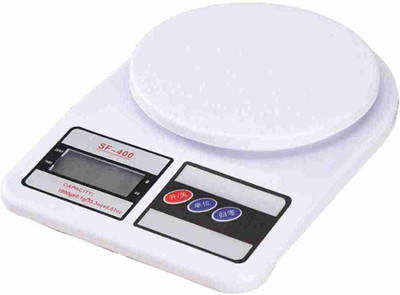 Niyara Enterprise Sf400 kitchen weighting scale 10kg with backlight display Weighing Scale(White)