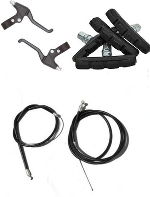 LA Traders RANGER CYCLE POWER BREAK LEVER AND SHOE WITH WIRE COMBO SET Bicycle Brake Disk