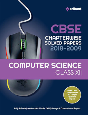 Cbse Computer Science Chapterwise Solved Papers Class 12th(English, Paperback, unknown)