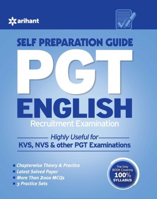 KVS PGT Self Prepration Guide English Recruitment Examination(English, Paperback, unknown)