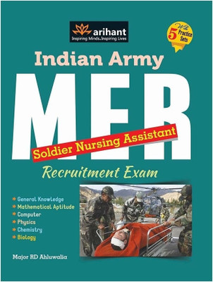 Indian Army Mer Soldier Nursing Assistant Recruitment Exam(English, Undefined, Ahluwalia R.D. Major)
