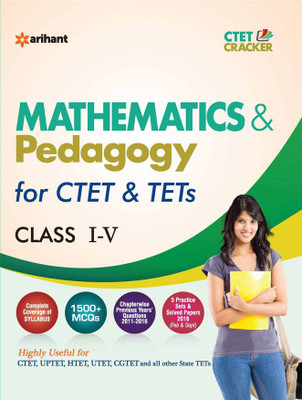 Ctet & Tets for Class I-V Mathematics & Pedagogy(English, Paperback, unknown)