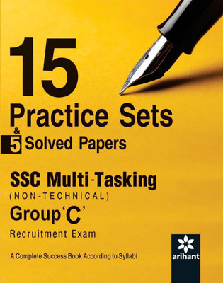 15 Practice Sets & 5 Solved Papers Ssc Multi-Tasking (Non-Technical) Group 'C' Recruitment Exam Single Edition(English, Paperback, unknown)