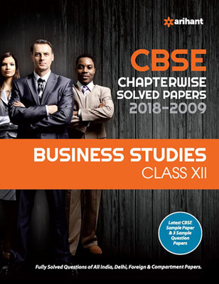 Cbse Chapterwise Solved Paper 2018-2009 Business Studies Class 12th(English, Paperback, unknown)