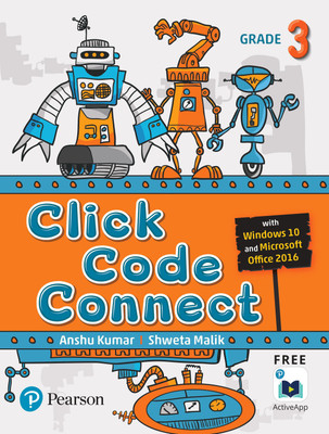 Click Code Connect |Class 3| First Edition|By Pearson(Paperback, Anshu Kumar, Shweta Malik)