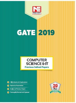 GATE 2019: Computer Science and IT Engineering - Previous Solved Papers  - Includes 29 Years Solved Papers(English, Paperback, unknown)