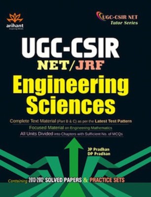 Ugc-Csir Net/Jrf Engineering Sciences(English, Paperback, Pradhan J.P.)