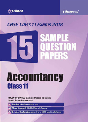 15 Sample Question Papers Accountancy Class 11th Cbse(English, Paperback, unknown)