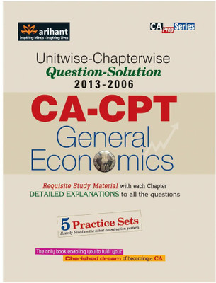 Unitwise-Chapterwise Questions-Solutions (2013-2006) Ca-Cpt General Economics(English, Paperback, unknown)