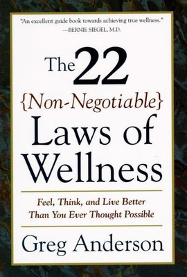 22 Non Negotiable Laws of Wellness(English, Paperback, Anderson Greg)