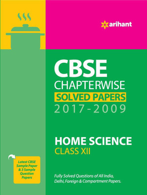 CBSE Chapterwise Solved Papers Home Science Class 12th  - Latest CBSE Sample Paper & 3 Sample Question Papers(English, Paperback, unknown)