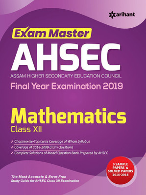 Exam Master Ahsec Mathematics Class 12th(English, Paperback, unknown)