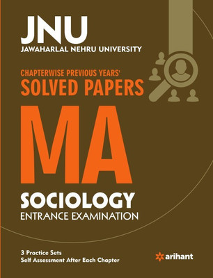 Jnu - Chapterwise Previous Years' Solved Papers Ma Sociology Entrance Examination(English, Paperback, unknown)