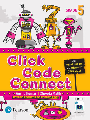 Click Code Connect |Class 5|First Edition| By Pearson(Paperback, Anshu Kumar, Shweta Malik)