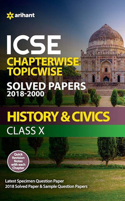 Icse History and Civics Chapterwise Topicwise Solved Papers Class 10th(English, Paperback, unknown)