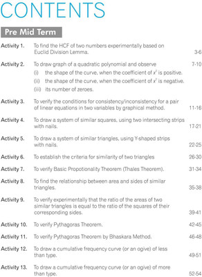 Laboratory Manual Mathematics Class 10th Term-1 & 2 [Activities|Projects|Viva-Voce] -(English, Paperback, unknown)