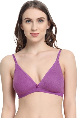 V Star Charlotte Women T-Shirt Non Padded Bra(Pink)