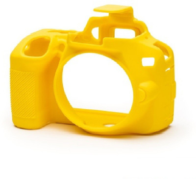 Lamkoti Camera Silicone Protective Camera Case Cover Compatible with D3500 (Yellow)  Camera Bag(Yellow)