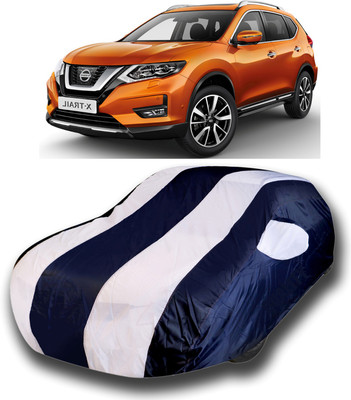 KASHYAP ENTERPRISE Car Cover For Nissan X-Trail (With Mirror Pockets)(White)