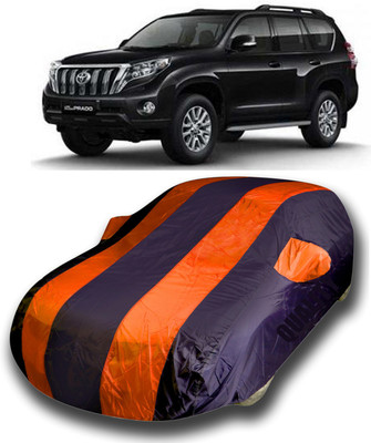 KASHYAP FASHION WORLD Car Cover For Toyota Land Cruiser Prado (With Mirror Pockets)(Multicolor)