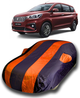 KASHYAP ENTERPRISE Car Cover For Maruti Suzuki Ertiga (With Mirror Pockets)(Orange)