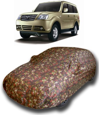 SanginiSang Car Cover For Tata Sumo Grande (With Mirror Pockets)(Multicolor)