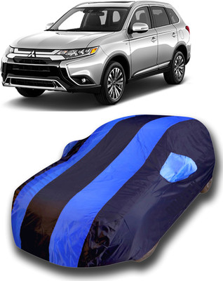 KASHYAP ENTERPRISE Car Cover For Mitsubishi Outlander (With Mirror Pockets)(Blue)