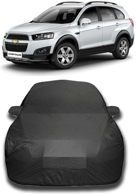 siddharth fashion Car Cover For Chevrolet Captiva (With Mirror Pockets)(Multicolor)