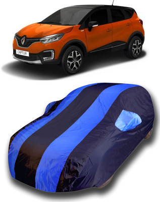 KASHYAP ENTERPRISE Car Cover For Renault Captur (With Mirror Pockets)(Blue)