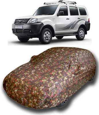 KASHYAP FASHION WORLD Car Cover For Tata Movus (With Mirror Pockets)(Multicolor)