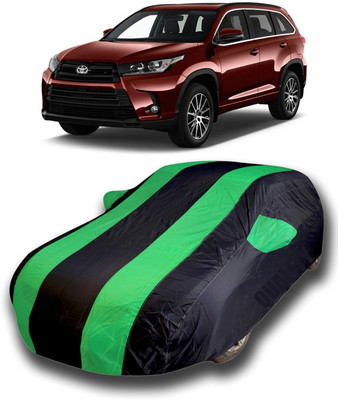 Gavya Car Cover For Toyota Highlander (With Mirror Pockets)(Multicolor)
