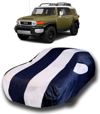 KASHYAP FASHION WORLD Car Cover For Toyota Cruiser (With Mirror Pockets)(Multicolor)