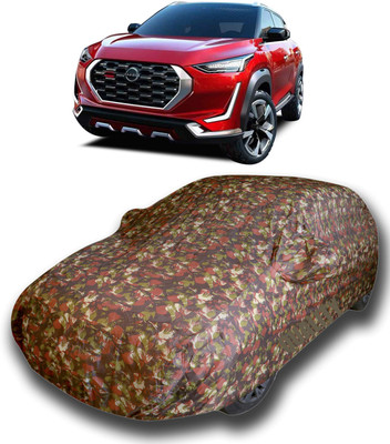 SanginiSang Car Cover For Nissan Magnite (With Mirror Pockets)(Multicolor)
