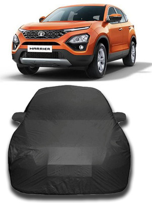 APNEK Car Cover For Tata Harrier (With Mirror Pockets)(Grey)