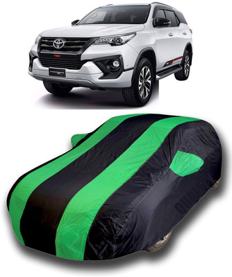 KUSHWAHA Car Cover For Toyota New Fortuner (With Mirror Pockets)(Multicolor)