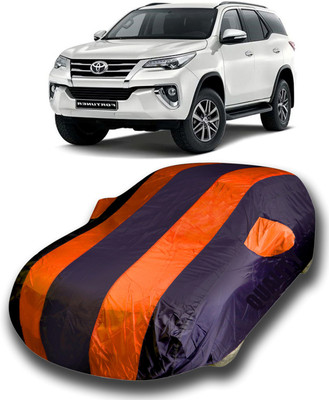 SanginiSang Car Cover For Toyota Fortuner (With Mirror Pockets)(Multicolor)
