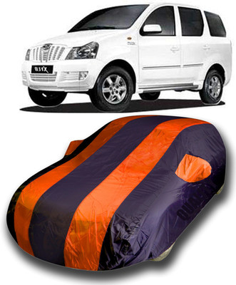 SanginiSang Car Cover For Mahindra Xylo (With Mirror Pockets)(Orange)