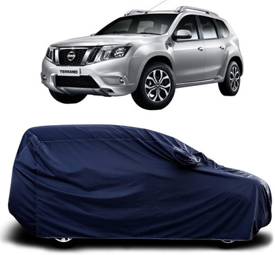 SanginiSang Car Cover For Nissan Terrano (With Mirror Pockets)(Blue)