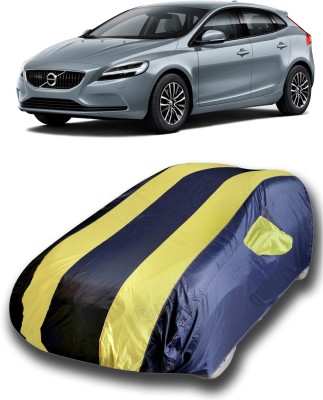 SanginiSang Car Cover For Volvo V40 (With Mirror Pockets)(Blue, Yellow)